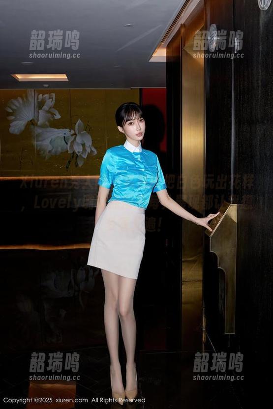 Xiuren秀人网 - 竟然能把白色玩出花样，Lovely璐璐原图的每处展现都让我想多看几遍！