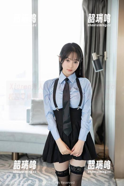 Xiuren秀人网 - 原图在手，杏子Yada校园写真最新力作，飘散设计感的气息！